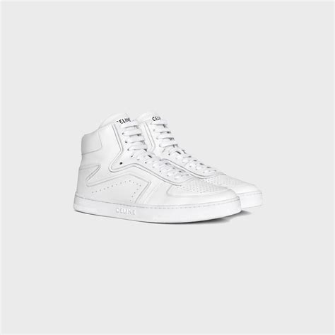 celine shoes white sneakers|celine high top sneakers women's.